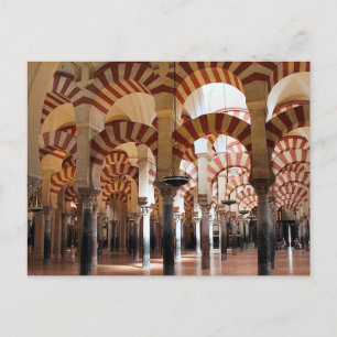 Carte postale La Grande Mosquée de Cordoue (Hall),