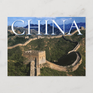 Carte Postale La Grande Muraille Jinshanling, Chine Annivers