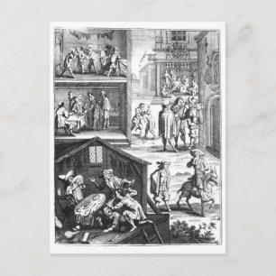 Carte Postale La grande peste