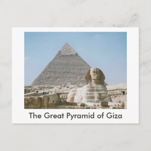 Carte Postale La Grande Pyramide de Gizeh