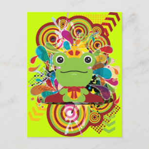Carte Postale La grenouille qui ne correspondait pas à un prince