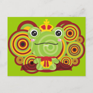 Carte Postale La grenouille qui ne correspondait pas à un prince