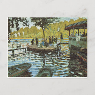 Carte Postale La Grenouillère - Claude Monet