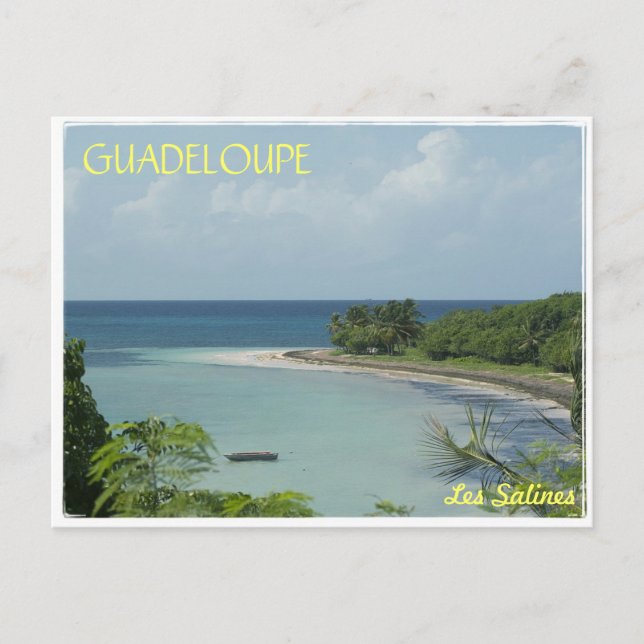 Carte Postale La Guadeloupe (Devant)