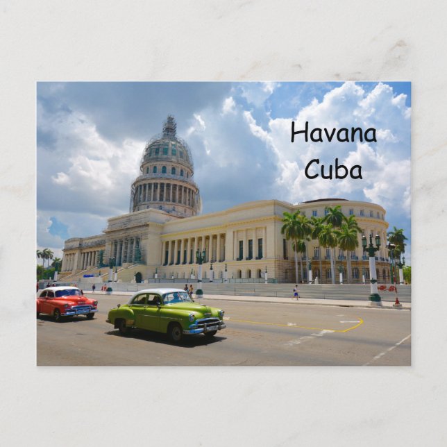 Carte Postale La Havane, Cuba, Le Capitole, Habana Capital (Devant)