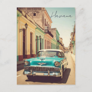 Carte Postale La Havane vintage Cuba