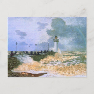 Carte Postale La Jetty au Havre - Claude Monet