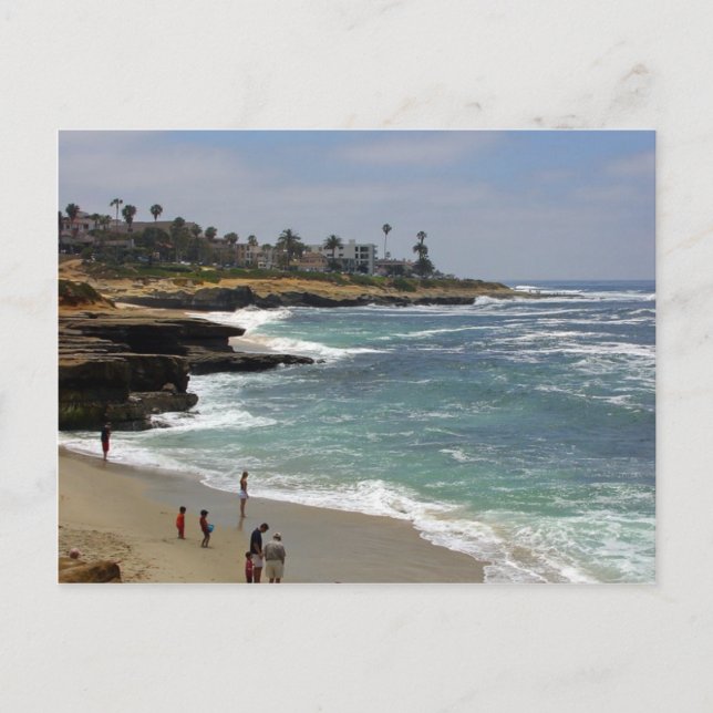 Carte Postale La Jolla Cove Plage (Devant)
