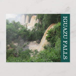 Carte Postale la jungle des chutes d'iguazu