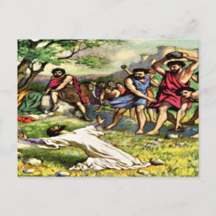 Carte Postale La lapidation