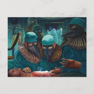 Carte Postale La leçon d'anatomie