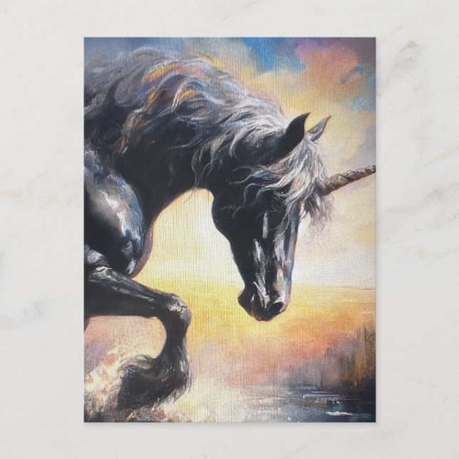 Carte Postale La Légende de la licorne (Devant)