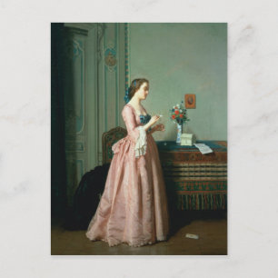 Carte Postale La lettre d'amour