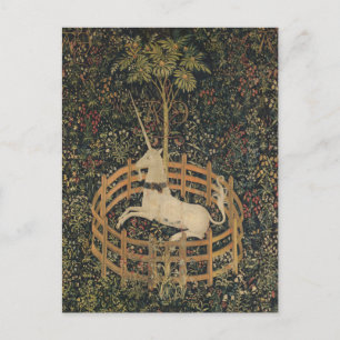 Carte Postale La licorne en captivité