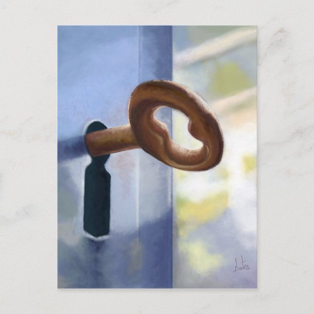 Carte Postale La llave / La Clé. (Devant)