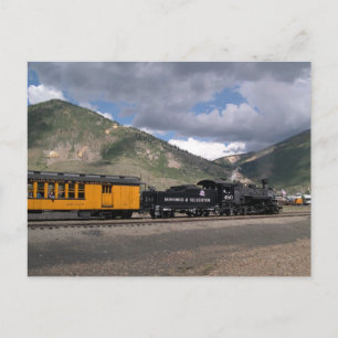 Carte Postale La locomotive 480 amène le train touristique à Sil