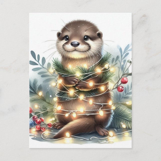 Carte Postale La Loupe de Noël (Devant)