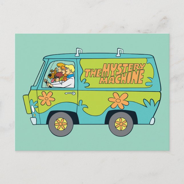 Carte Postale La Machine Mystère Gauche (Devant)
