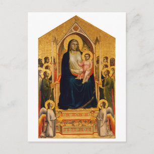 Carte Postale La Maestà de la Madone d'Ognissanti (Tous les Sain