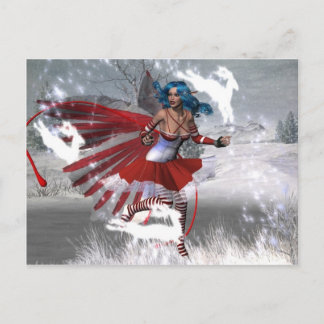 Carte Postale La magie du mal d'hiver