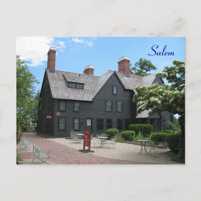 Carte Postale La Maison des Sept Pignons (Devant)