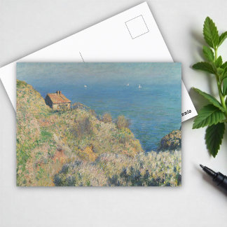 Carte Postale La maison du pêcheur, Varengeville, Claude Monet