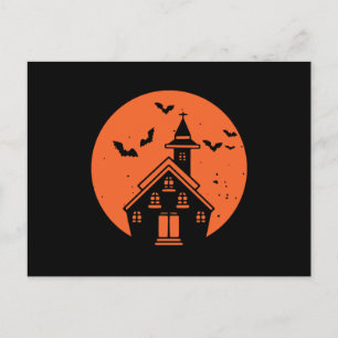 Carte Postale La maison où Halloween se passe