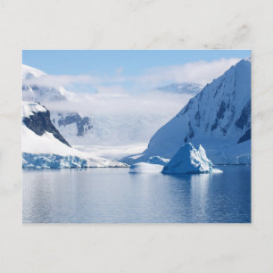 Carte Postale La Manche de Neumayer, Antarctique