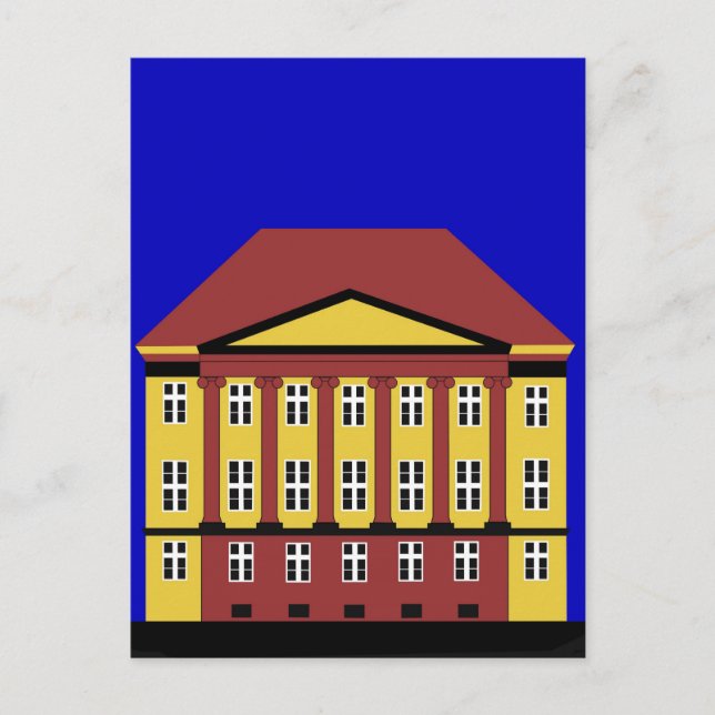 Carte Postale La manison d'Erich Erichsen à Copenhague (Devant)