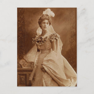 Carte Postale La mariée magnifique