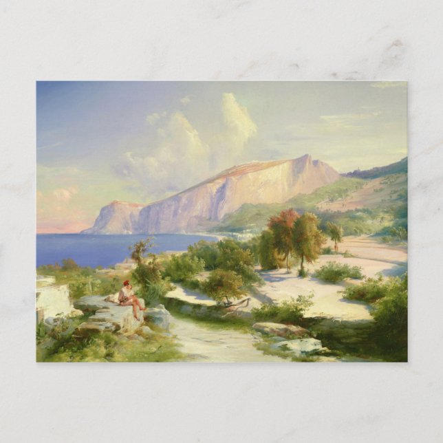 Carte Postale La Marina Grande, Capri, vers 1829 (Devant)