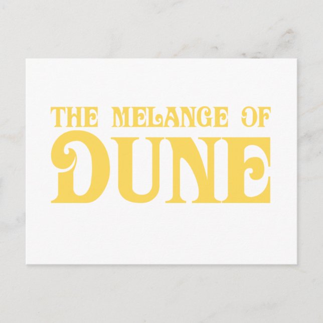 Carte Postale La mélange de dune (Devant)