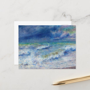 Carte Postale La mer par Pierre-Auguste Renoir