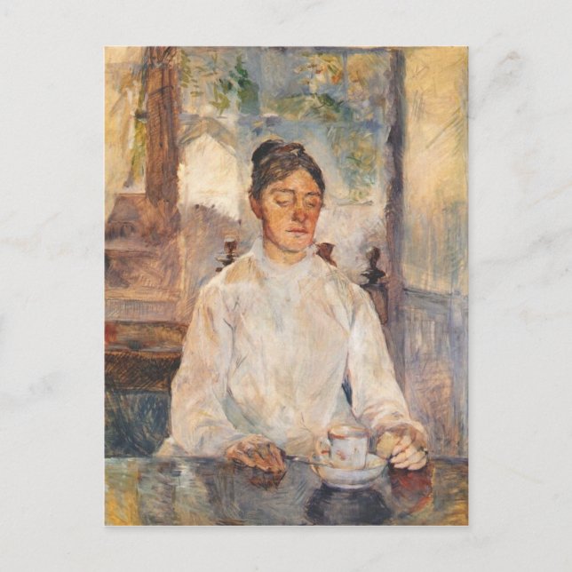 Carte Postale La mère de l'artiste (Devant)