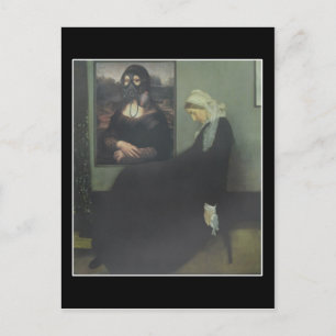 Carte Postale La mère de Whistler s'est fait gazer