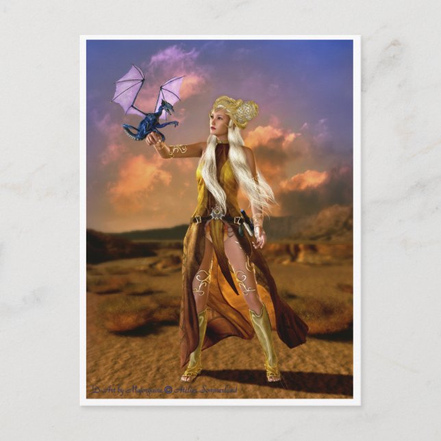 Carte Postale La mère du dragon (Devant)