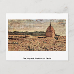 Carte Postale La Meule de Foin par Giovanni Fattori