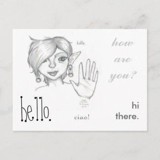 Carte Postale La Mia Amica.