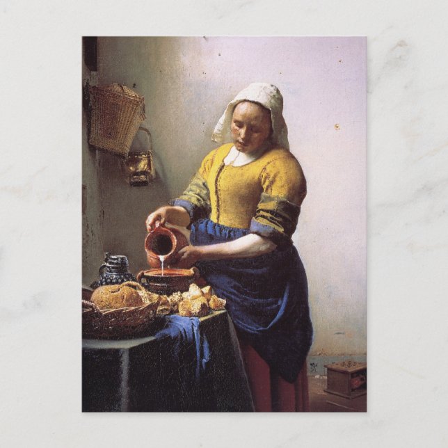 Carte Postale La Milkmaid (Devant)