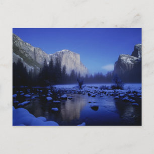 Carte Postale La montagne El Capitan, le parc national de Yosemi
