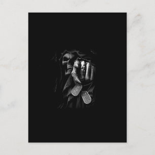 Carte Postale La mort arrive