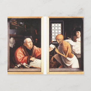 Carte Postale La Mort et l'Avare de Jan Provoost