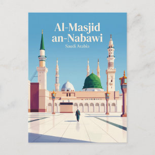 Carte Postale La Mosquée du Prophète (Al-Masjid an-Nabawi)