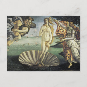 Carte Postale La naissance de Vénus