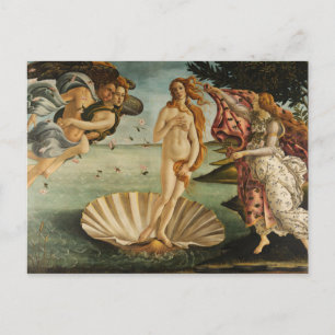 Carte Postale La naissance de Vénus