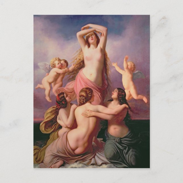 Carte Postale La naissance de Vénus, 1846 (Devant)