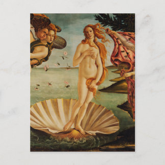 Carte Postale La naissance de Vénus par Sandro Botticelli