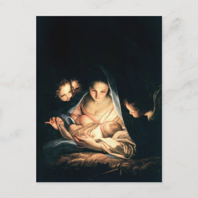 Carte Postale La Nativité (Devant)