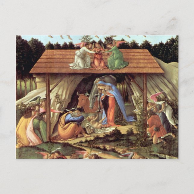 Carte Postale La Nativité Mystique (Devant)