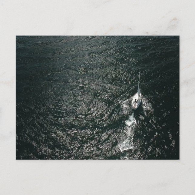 Carte Postale La navigation dans l'océan Pacifique (Devant)